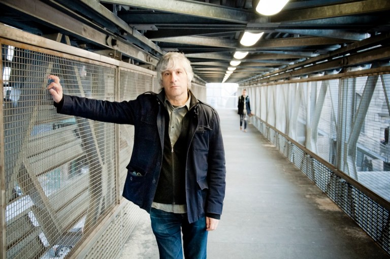 musician Lee Ranaldo, downtown Manhattan NY  Jan 25 2012