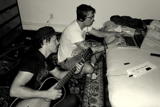 Amigos. Avery y Weinman preparan su nuevo proyecto.